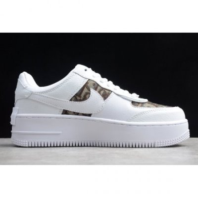 Nike Bayan Air Force 1 Shadow Gri / Haki Kaykay Ayakkabı Türkiye - CIFA7TC1